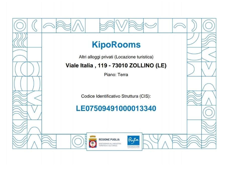 Kiporooms Zollino Esterno foto
